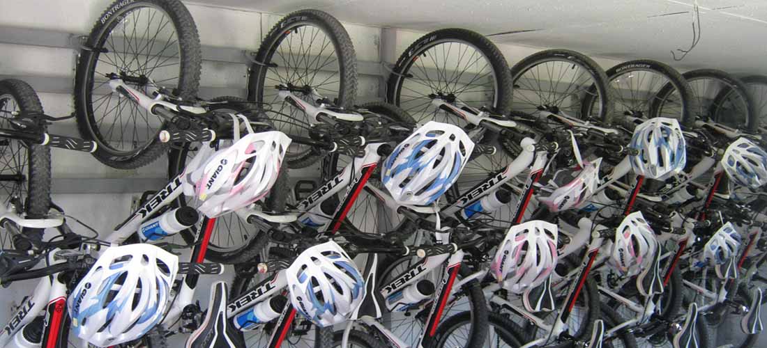 جولات الدراجات الهوائية واستئجارها متوفرة في المتنزة